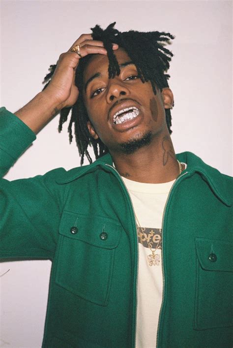 carti playing in a cave.